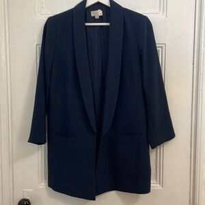 Loft Outlet 3/4 Sleeve Open Blazer - size 4